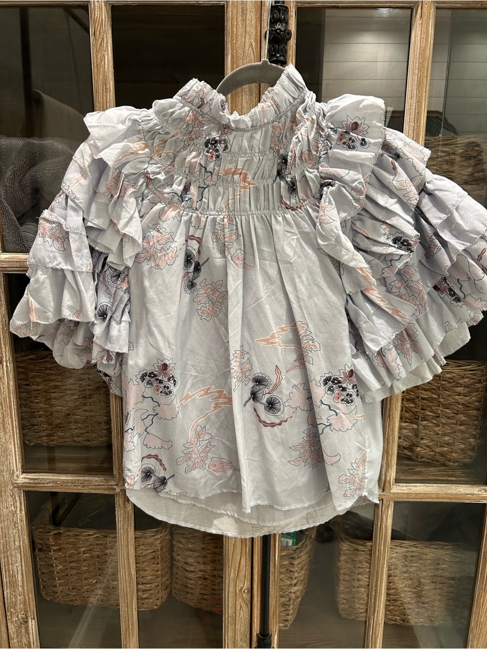 Magali Pascal Ruffle Shirt large - Picture 3 of 5
